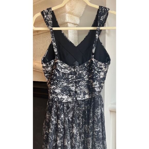 MM COUTURE by Miss Me Black White Ruffled Dress Size Medium - Picture 4 of 12